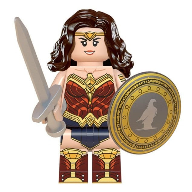 Wonder Woman (1984) Custom DC Superhero Minifigure1