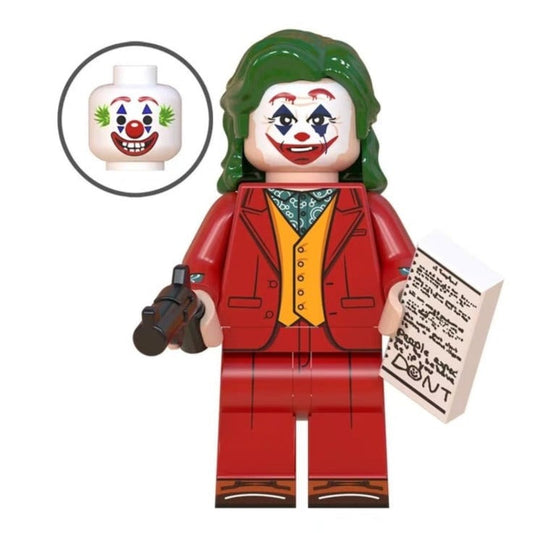 Joker (Joaquin Phoenix) Custom DC Comics Supervillain Minifigure1