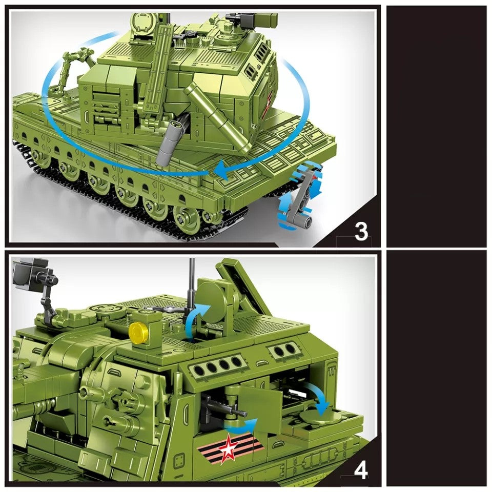 Russian Ground Forces 2S19 Msta-S 152mm SPH6