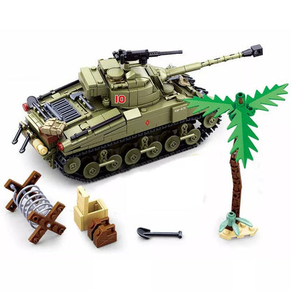 WW2 British Sherman Firefly Tank "8th Armoured Brigade"2