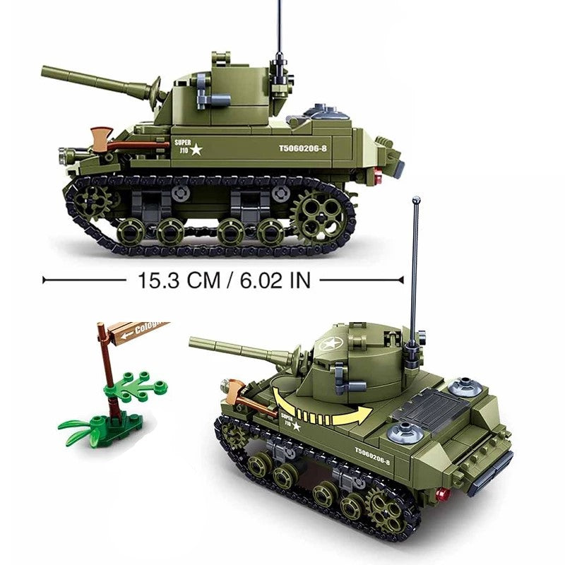 WW2 US Army M5A1 Stuart Light Tank3