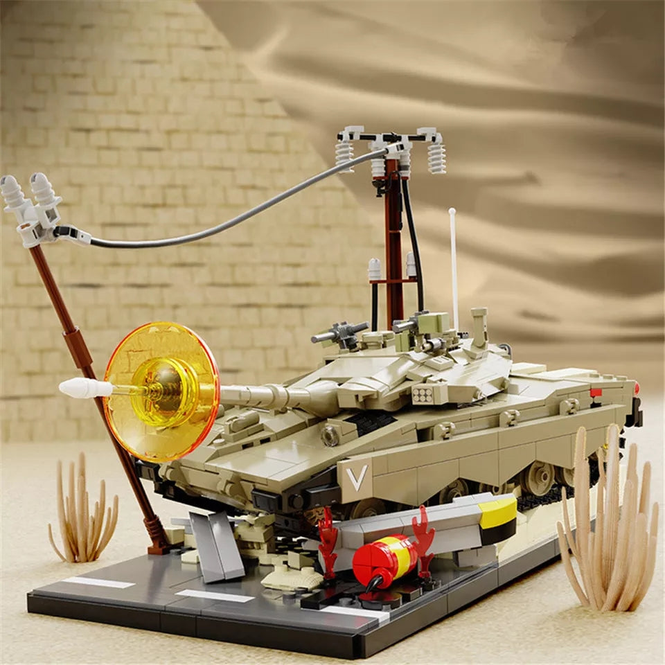 Israeli (IDF) Merkava Mk4 MBT + Display Scene1