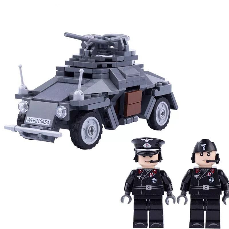 WW2 German Sd. Kfz 222 Panzerspähwagen1