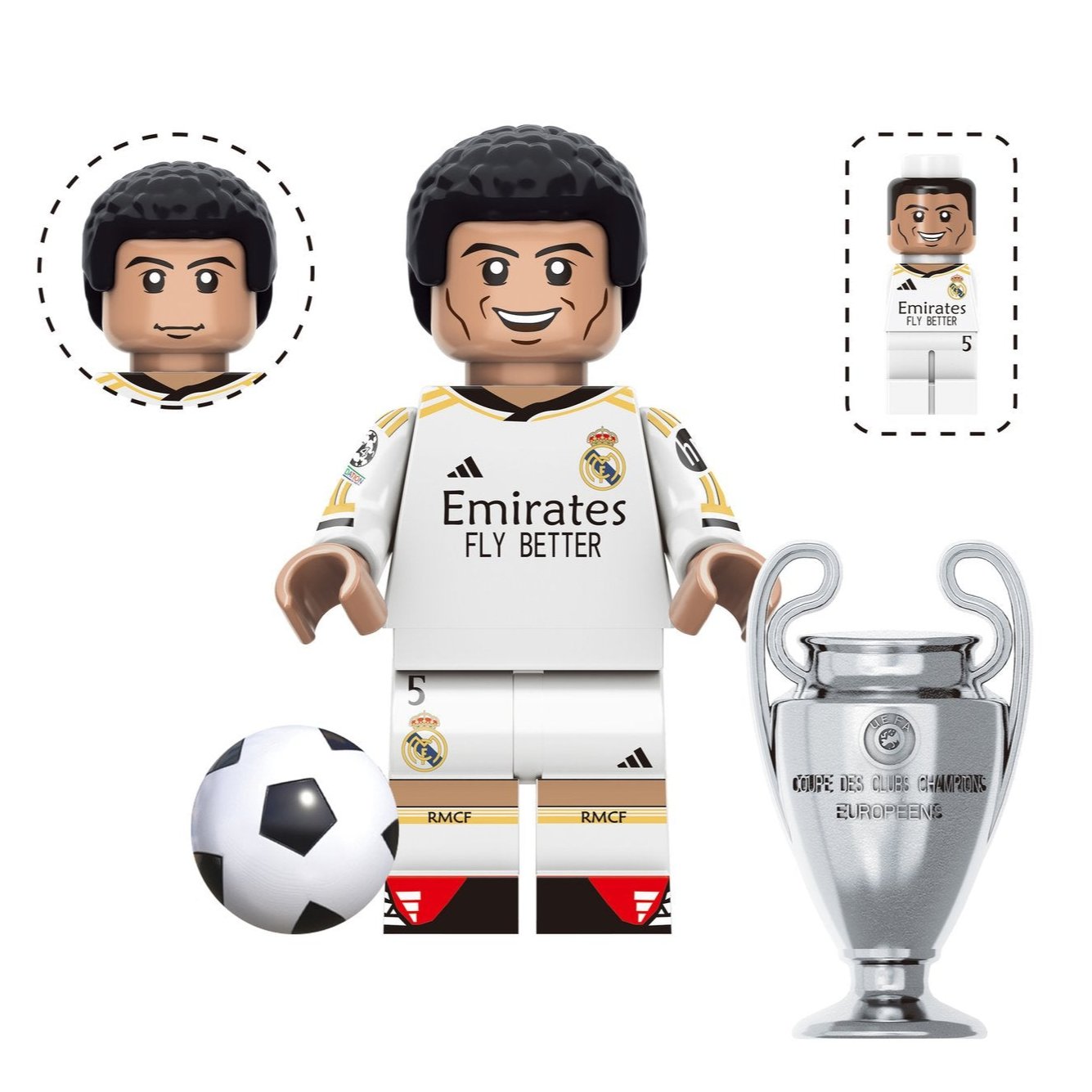 Jude Bellingham (Real Madrid) Custom Football Player Minifigure1
