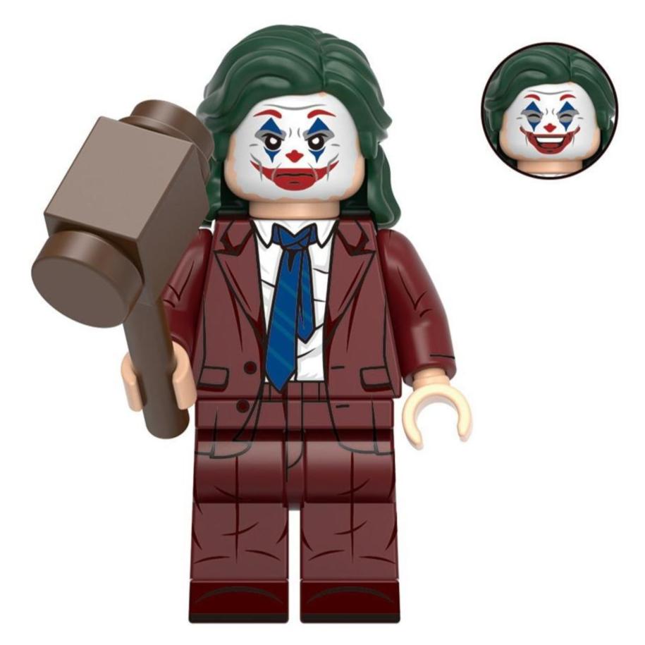 Joker (Arthur Fleck) Custom DC Supervillain Minifigure1