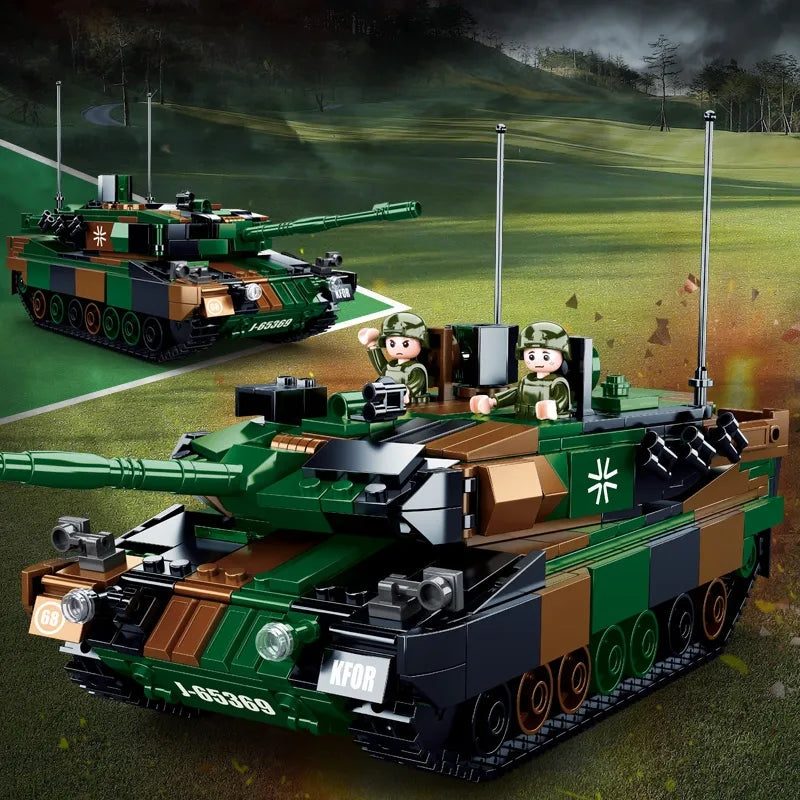 German Bundeswehr Kampfpanzer Leopard 2A5 MBT3