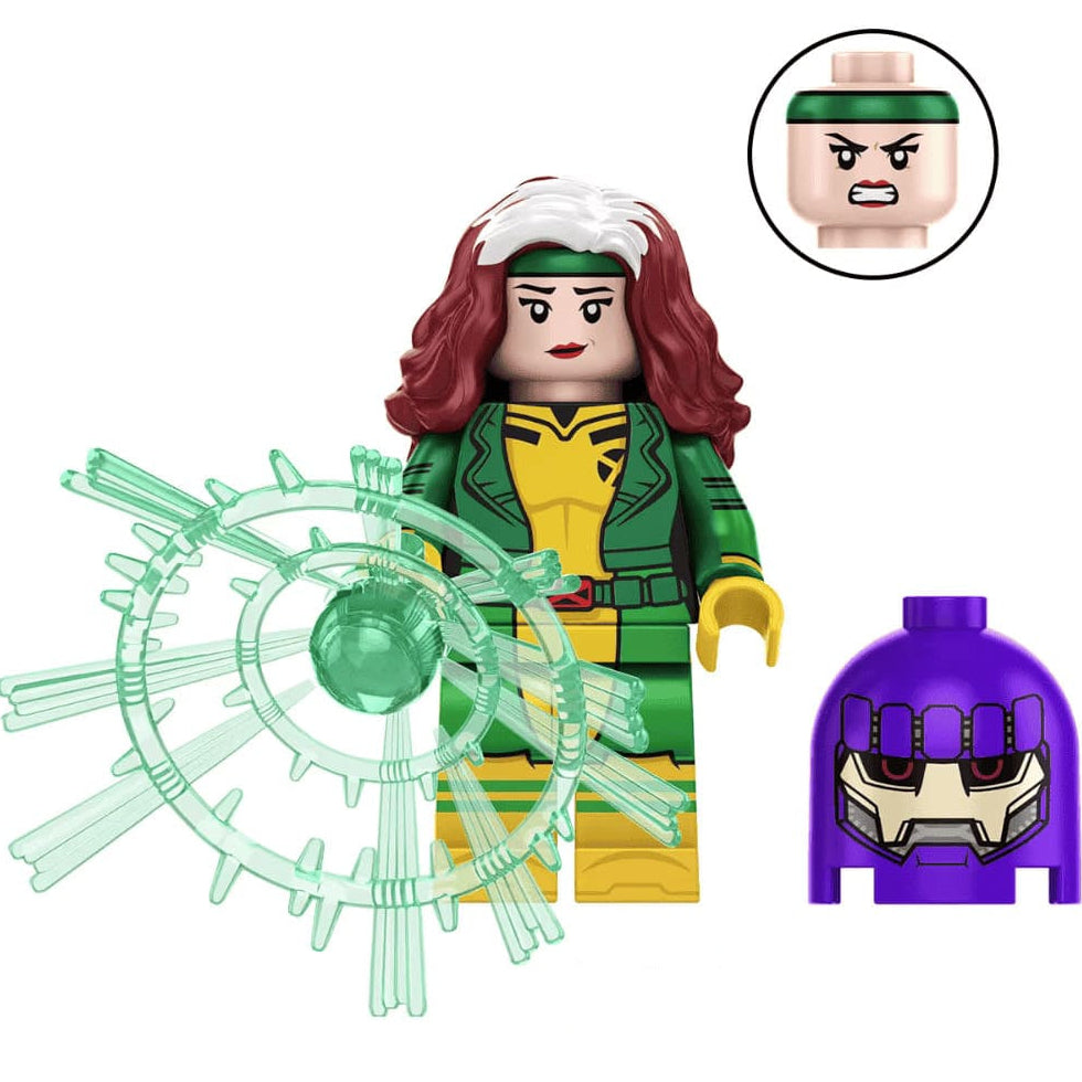 Rogue (X-Men 97) Custom Marvel Superhero Minifigure1