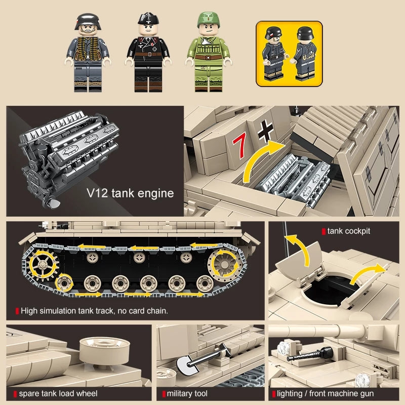 WW2 German Panzer III Ausf. J Medium Tank5