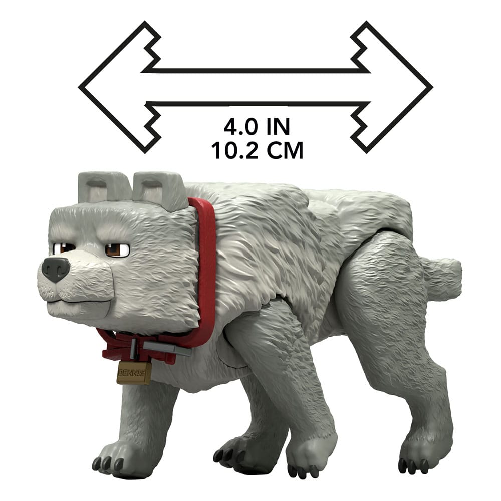 A Minecraft Movie Action Figure Dennis the Wolf 10cm8