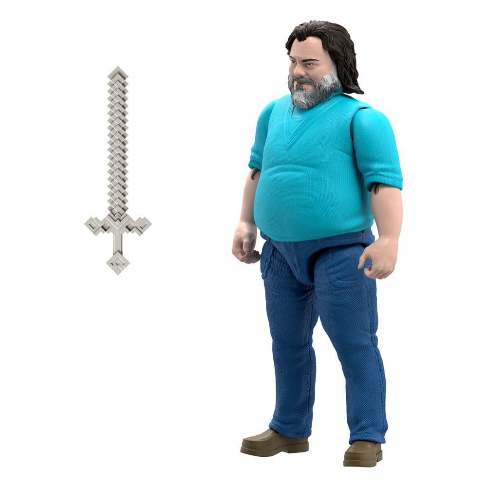 A Minecraft Movie Action Figure Large Steve 30cm5
