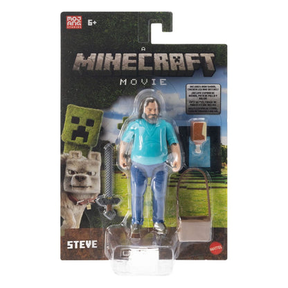 A Minecraft Movie Action Figure Steve 10cm3