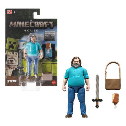 A Minecraft Movie Action Figure Steve 10cm4