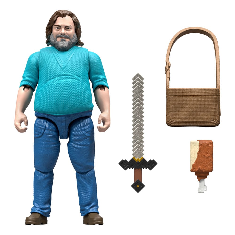 A Minecraft Movie Action Figure Steve 10cm6