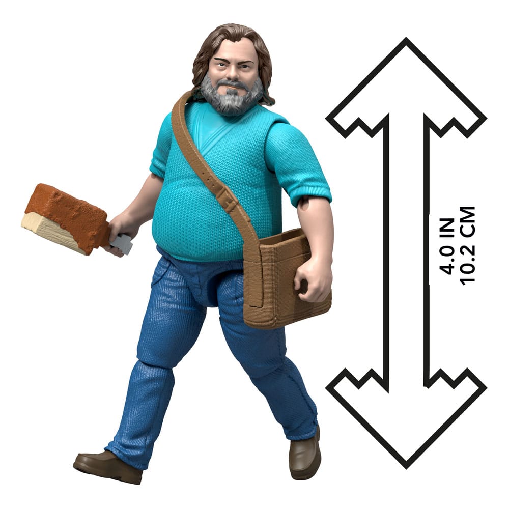 A Minecraft Movie Action Figure Steve 10cm8