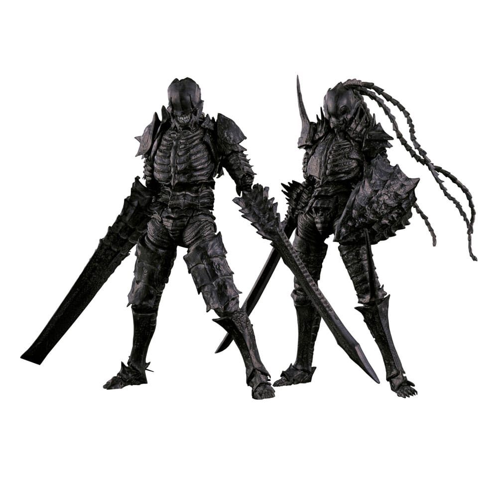 ABARA Action Figure Black Gaunas Kudou Denji & Nayuta Set1