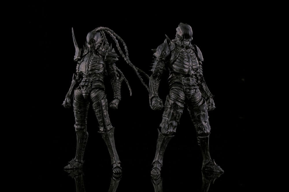 ABARA Action Figure Black Gaunas Kudou Denji & Nayuta Set2