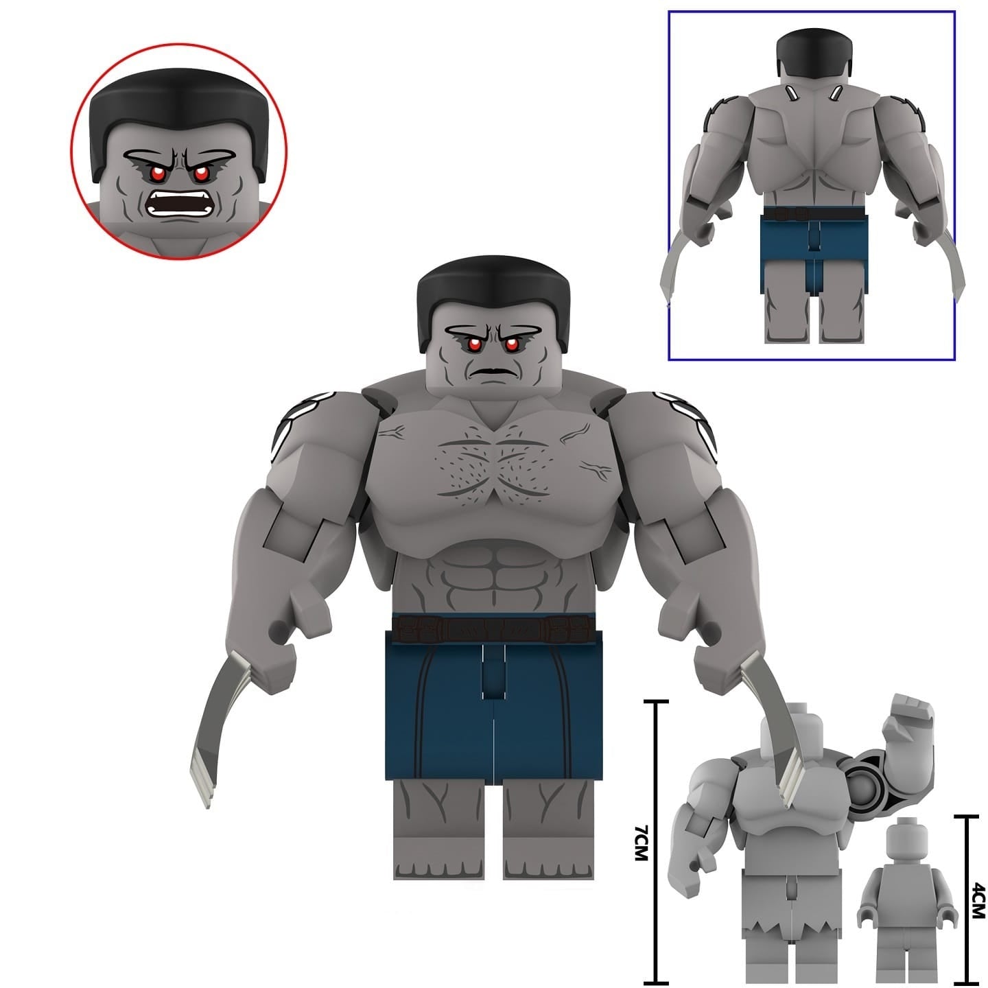 Weapon H Custom Marvel Superhero Large Minifigure1