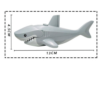 Great White Shark Custom Animal Minifigure2