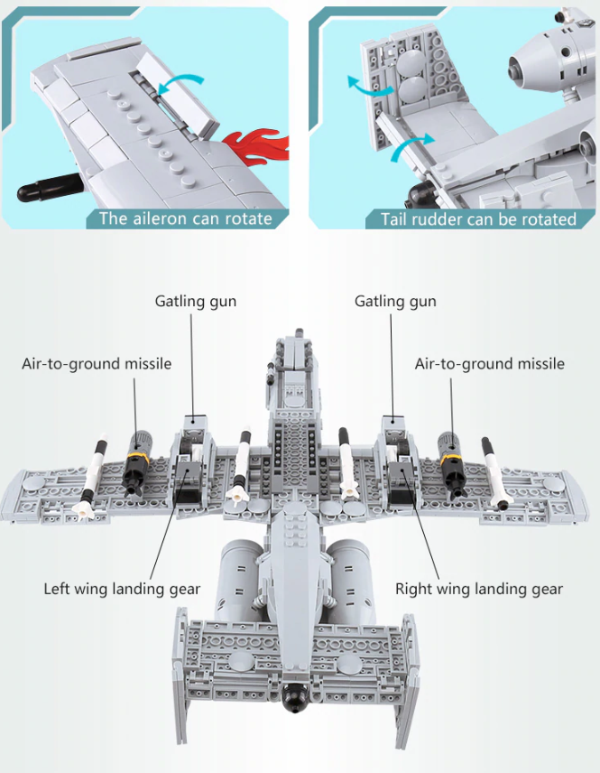 USAF Fairchild Republic A-10B Thunderbolt II4