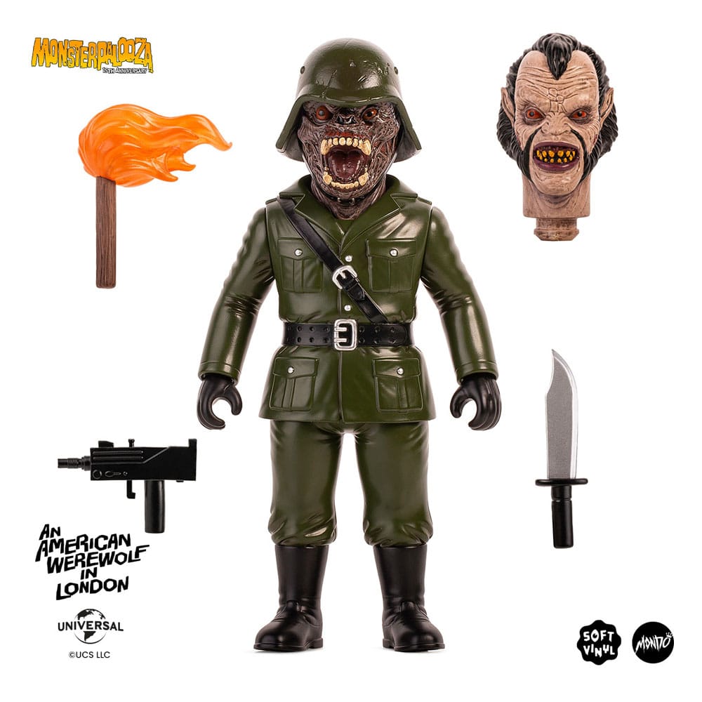 American Werewolf in London Soft Vinyl Figure Nightmare Demon Mutant 25cm2