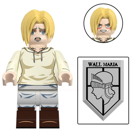 Annie Leonhart Attack on Titan Custom Anime Minifigure1