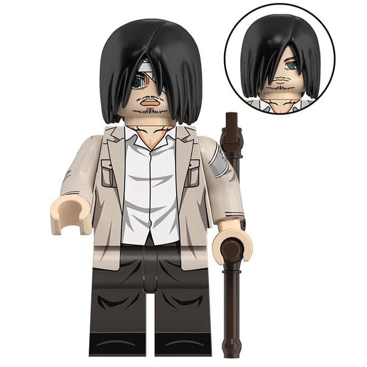 Eren Jaegar From Attack on Titan Custom Anime Minifigure1