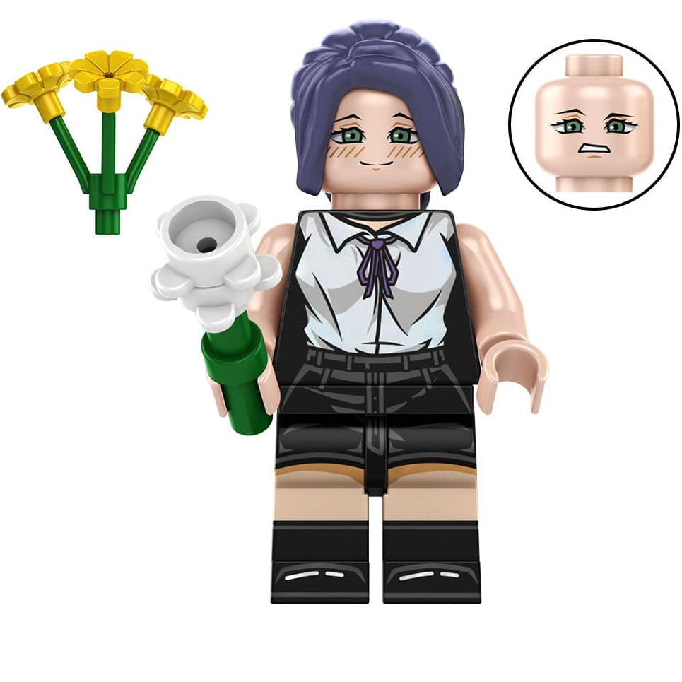 Reze Chainsaw Man Custom Japanese Anime Superhero Minifigure1