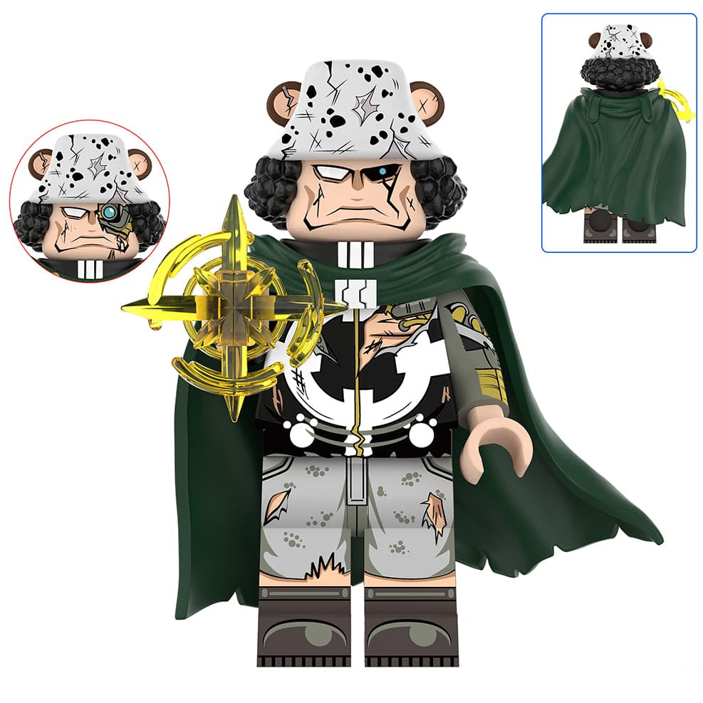 Bartholomew Kuma Custom One Piece Anime Minifigure1