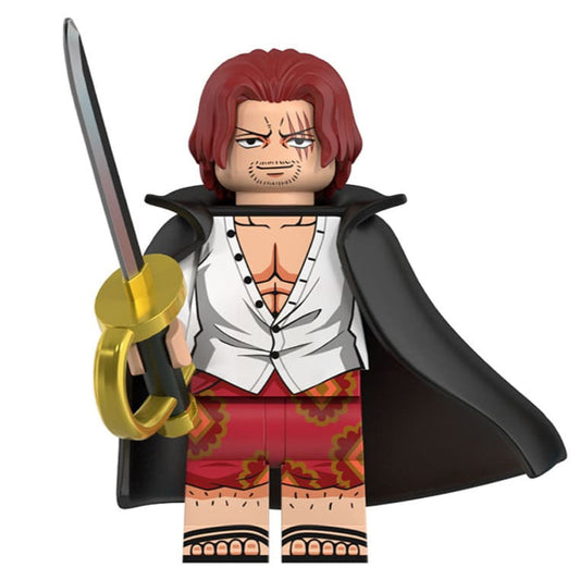 Shanks Custom One Piece Anime Minifigure1