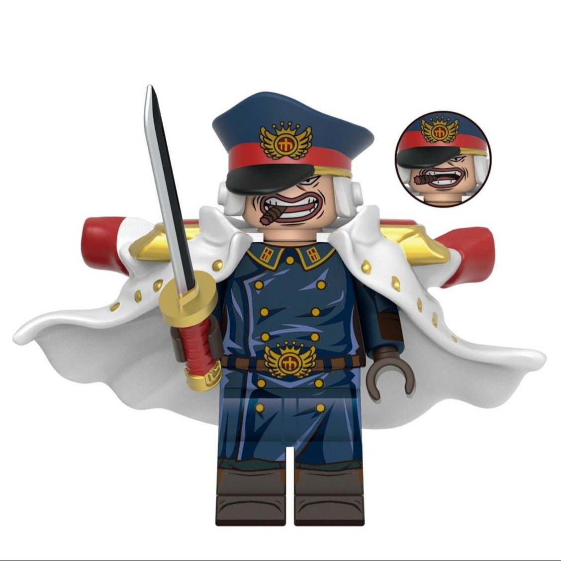 Shiryu Custom One Piece Anime Minifigure1