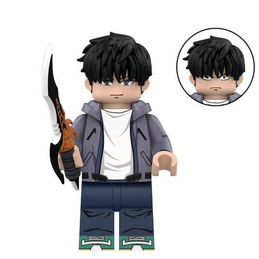 Sung Jinwoo Custom (Solo Leveling) Anime Minifigure1