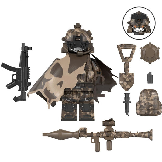 Engineer Soldier Custom Military Minifigure1