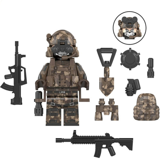 Scout Soldier Custom Military Minifigure1