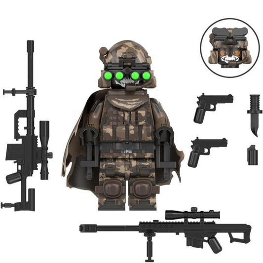 Sniper Soldier Custom Military Minifigure1