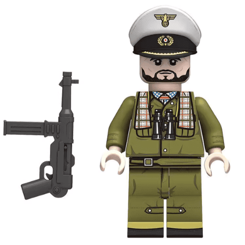 WW2 Military U-Boat Commander Custom Military Minifigure1