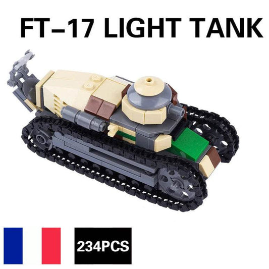 Renault FT-17 Light Tank Custom Military MOC1
