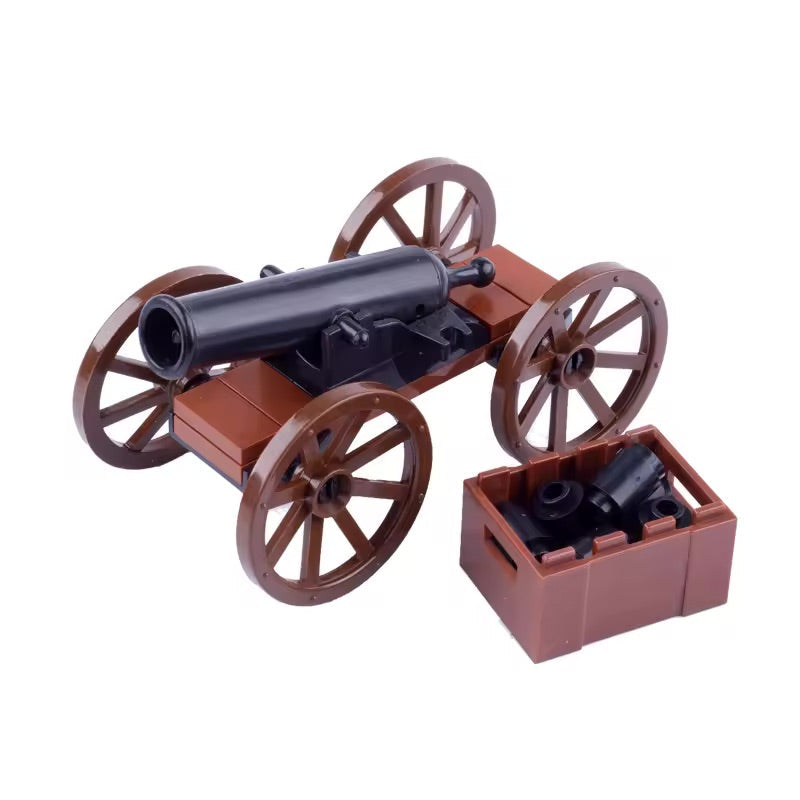 Military Artillery Cannon Custom Military MOC Set5