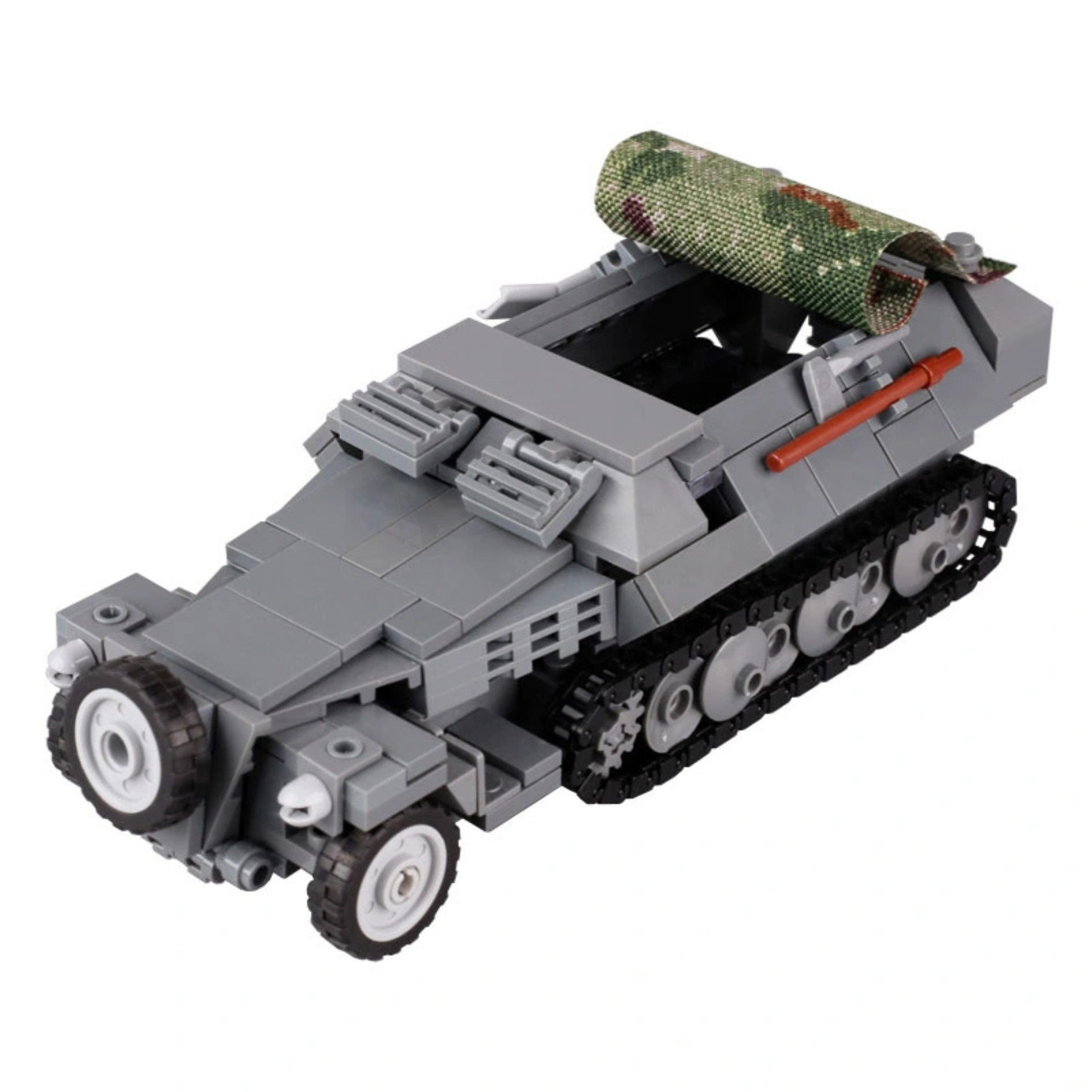 WW2 German Sd.Kfz. 251 Army Transport Custom Military MOC2