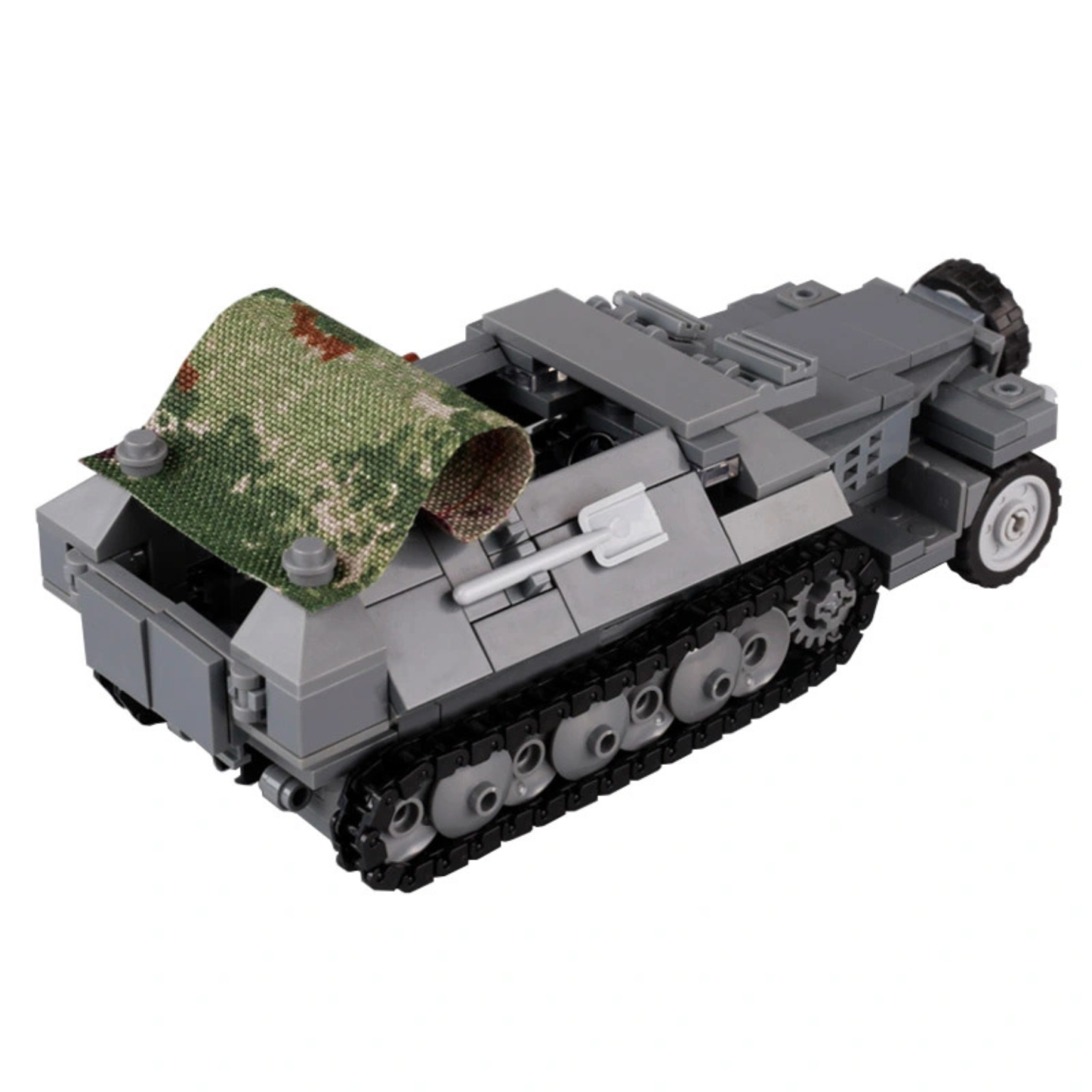 WW2 German Sd.Kfz. 251 Army Transport Custom Military MOC3