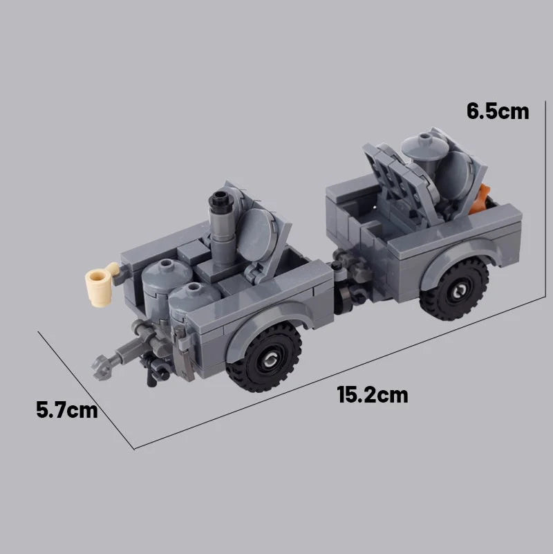 WW2 US Army Field Kitchen Custom Military MOC3