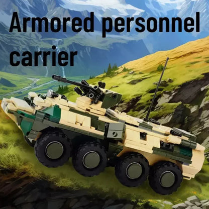 Russian BTR-82 Armored Personnel Carrier Custom Military MOC1