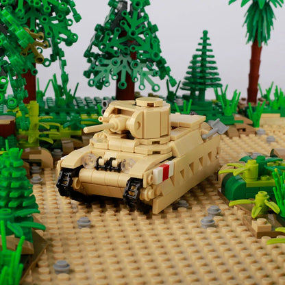 Matilda II British Infantry Tank Custom Military MOC