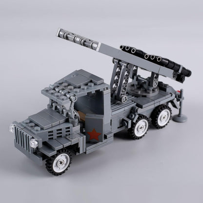 WW2 Soviet BM-13 Katyusha Rocket System Custom Military MOC