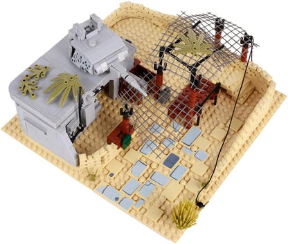 Desert Battlefield Trenches MOC Set