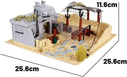 Desert Battlefield Trenches MOC Set