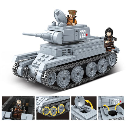 WW2 Soviet BT-7 Calvary Tank3