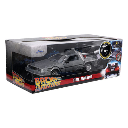 Back to the Future Hollywood Rides Diecast Model 1/24 Back to the Future 1 Time Machine19