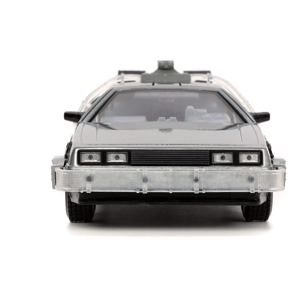 Back to the Future Hollywood Rides Diecast Model 1/24 Back to the Future 1 Time Machine3