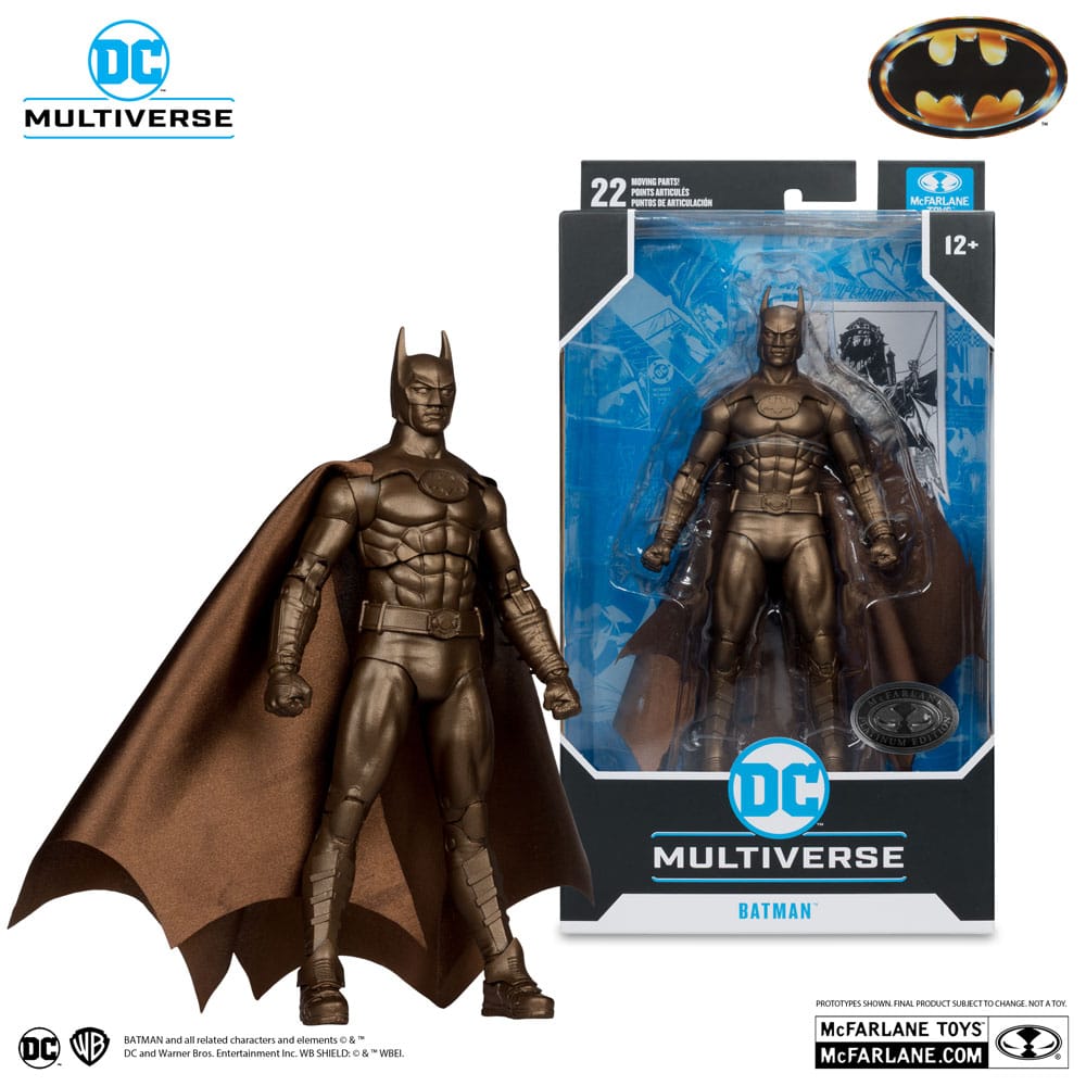 Batman (1989) DC Multiverse Action Figure Batman (Platinum Edition) 18cm5