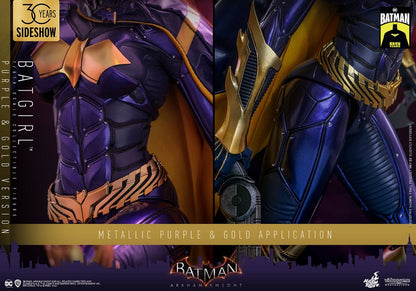 Batman Arkham Knight Videogame Masterpiece Action Figure 1/6 Batgirl (Purple and Gold Version) Exclusive 30cm16